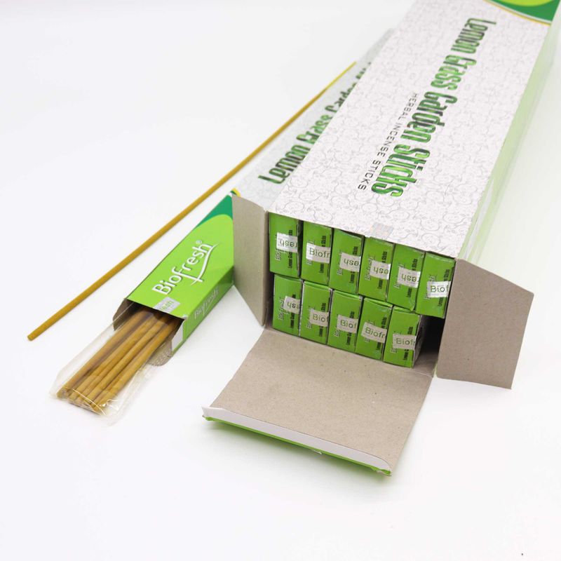 Biofresh Garden Incense Sticks - (10 x 50cm) - Lemongrass