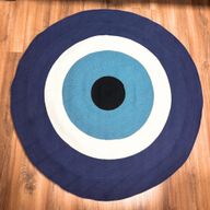 Cotton Rug - Evil Eye 150cm