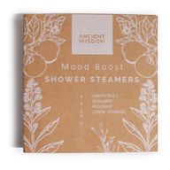 Zen Shower Steamers - Therapy Wellness Gift Set - Mood Boost (White)
