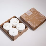 Zen Shower Steamers - Therapy Wellness Gift Set - Mood Boost (White)