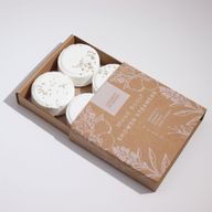 Zen Shower Steamers - Therapy Wellness Gift Set - Mood Boost (White)
