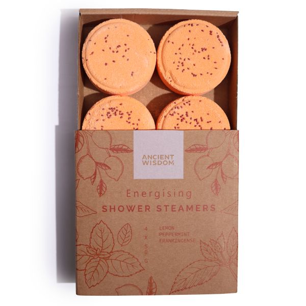 Zen Shower Steamers - Therapy Wellness Gift Set - Energising (Orange)