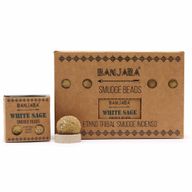 Banjara Smudge Beads (five) - White Sage