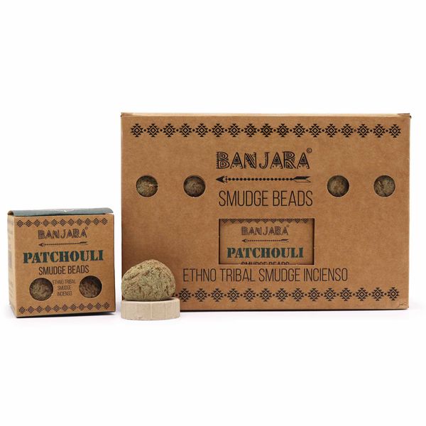 Banjara Smudge Beads (five) - Patchouli