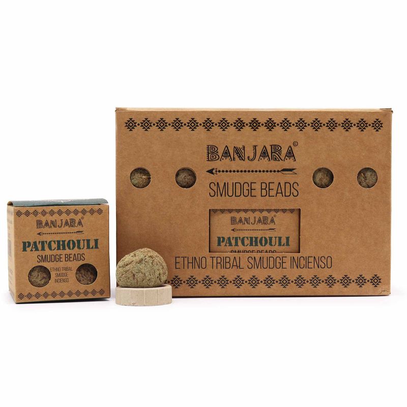 Banjara Smudge Beads (five) - Patchouli