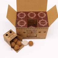 Banjara Smudge Beads (five) - Cinnamon