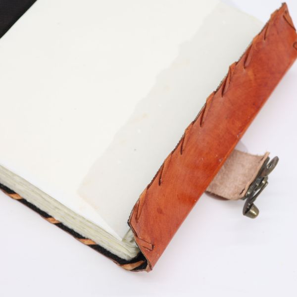 Light Brown Tan Book - Evil Eye Decor - 20x15cm