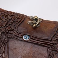 Black Tan Book - Evil Eye Decor - 17x12.5cm