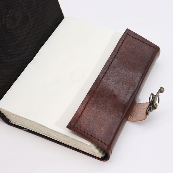 Black Tan Book - Evil Eye Decor - 17x12.5cm
