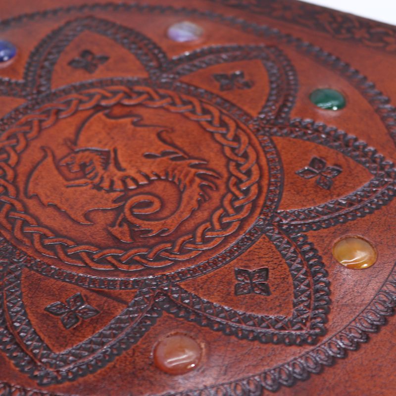 Huge Tomb Book - Charkra Stones Dragon Mandala - 25x34cm