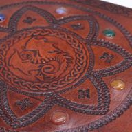 Huge Tomb Book - Charkra Stones Dragon Mandala - 25x34cm