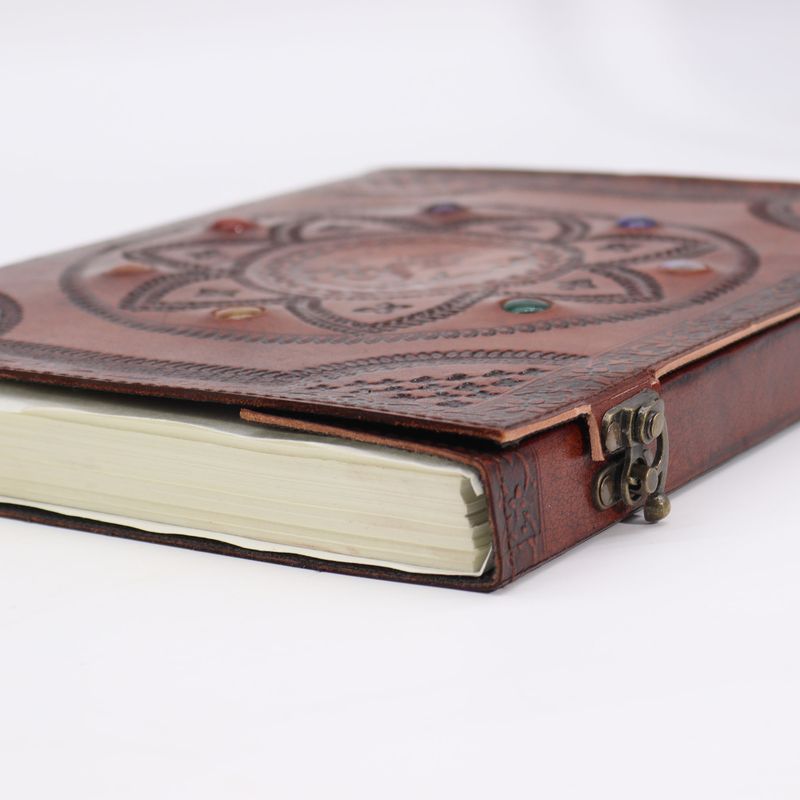 Huge Tomb Book - Charkra Stones Dragon Mandala - 25x34cm