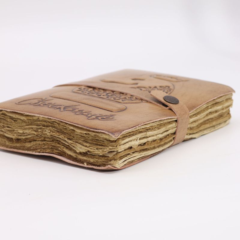 Checkmate Book - Light Tan - 20x15cm