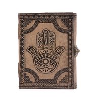 Hamsa - Esoteric Notebook - Antique Grey - 17.5x12.5x3cm