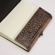Hamsa - Esoteric Notebook - Antique Grey - 17.5x12.5x3cm