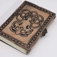 Buddha - Esoteric Notebook - Antique Grey - 17.5x12.5x3cm