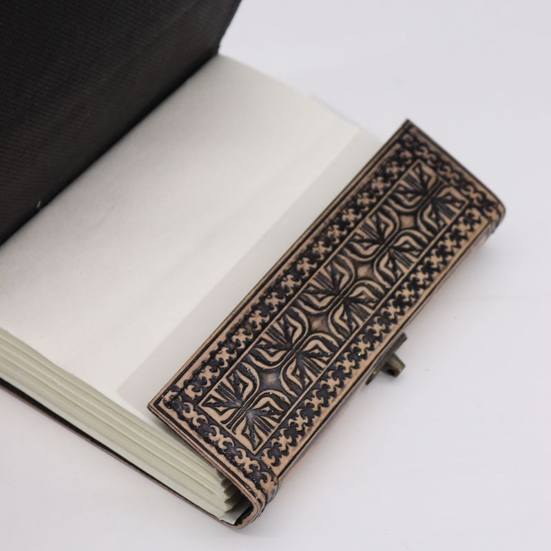 Buddha - Esoteric Notebook - Antique Grey - 17.5x12.5x3cm