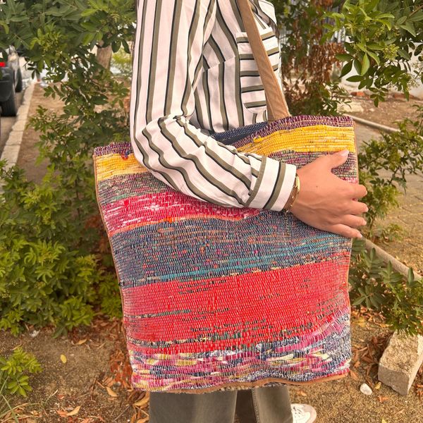 Recycled Big Rug Bag