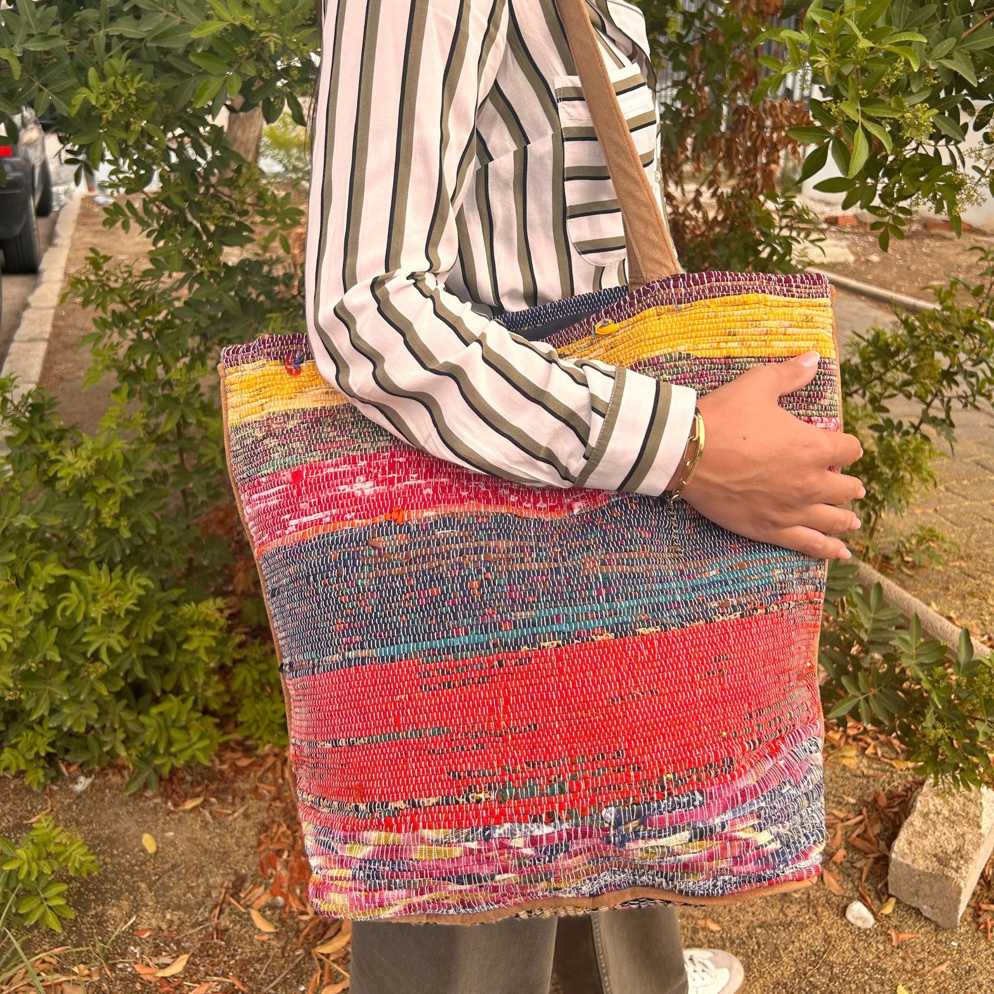 Recycled Big Rug Bag
