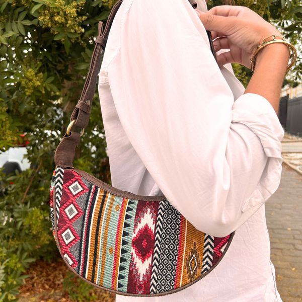 Jaquard Hobo Bags