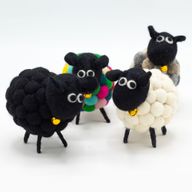 Little Felt Sheep - Multi Colours