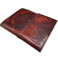 Large Tree of Life - wrap and stone decor - 20x16x2cm