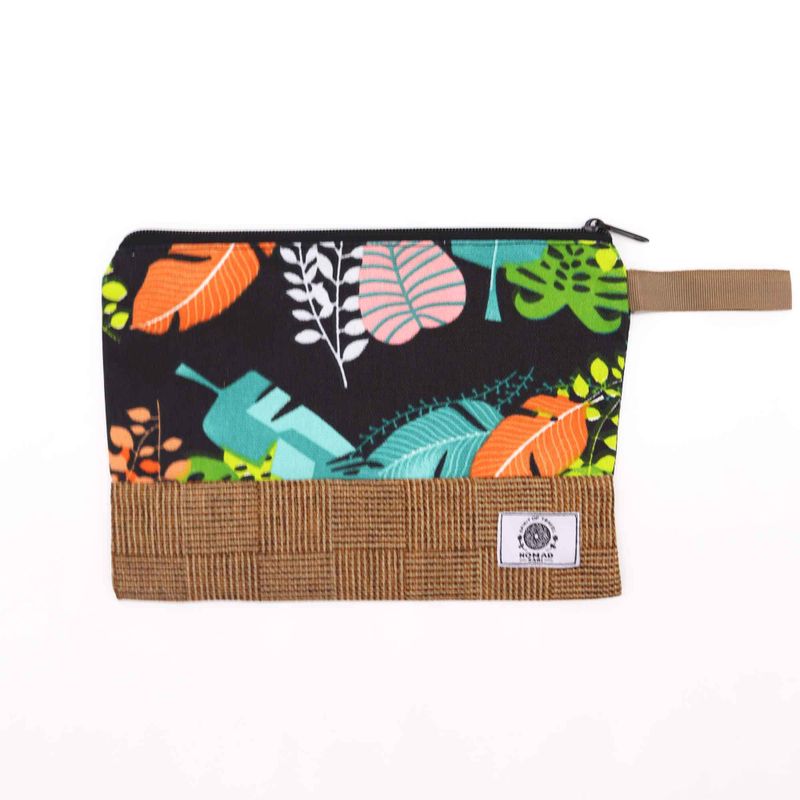 Large Luxury Tropical Pouches - (3x2 assorted designs) - 26x17cm