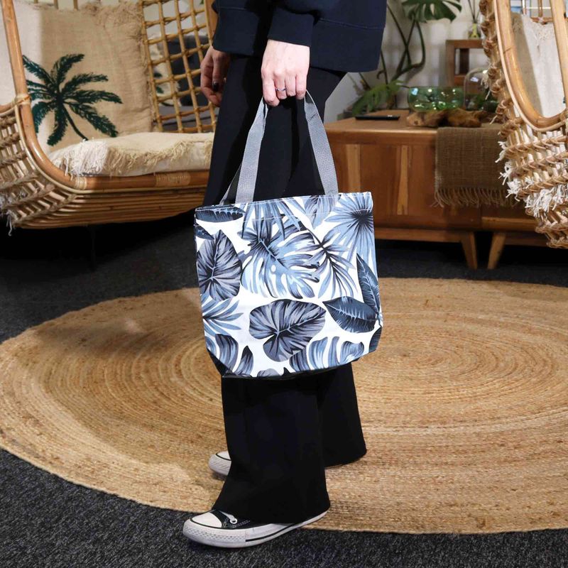 Tropical Handy Quick Shop Bag - (3 assorted designs) - 32x23x10cm