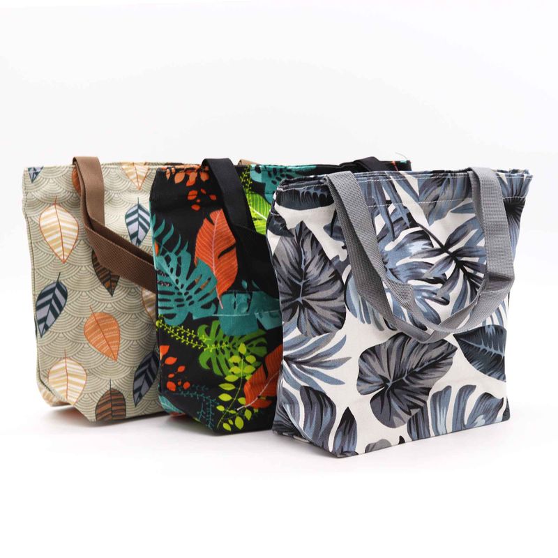 Tropical Handy Quick Shop Bag - (3 assorted designs) - 32x23x10cm