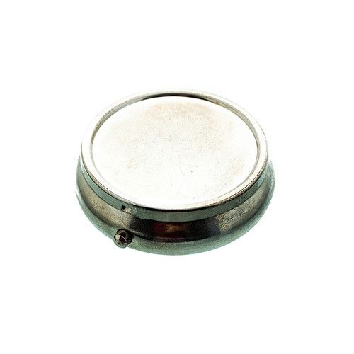 Vintage Pill Box - Silver Decoration