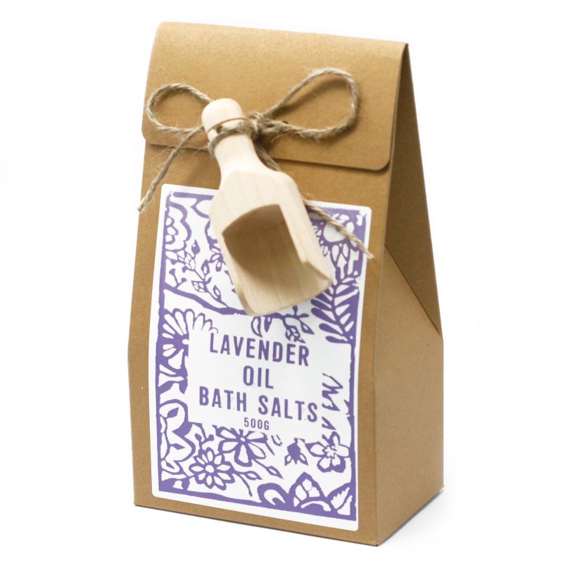 Pack of 3x 500g Bath Salt - Lavender Himalayan