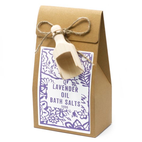 Pack of 3x 500g Bath Salt - Lavender Himalayan