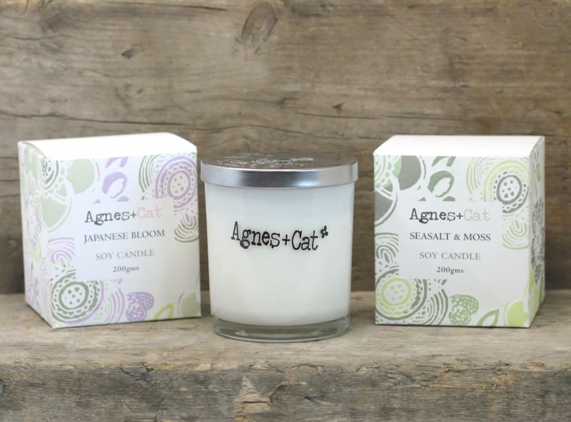 200g Gift Boxed Soy Wax Votive Candle - White Fig