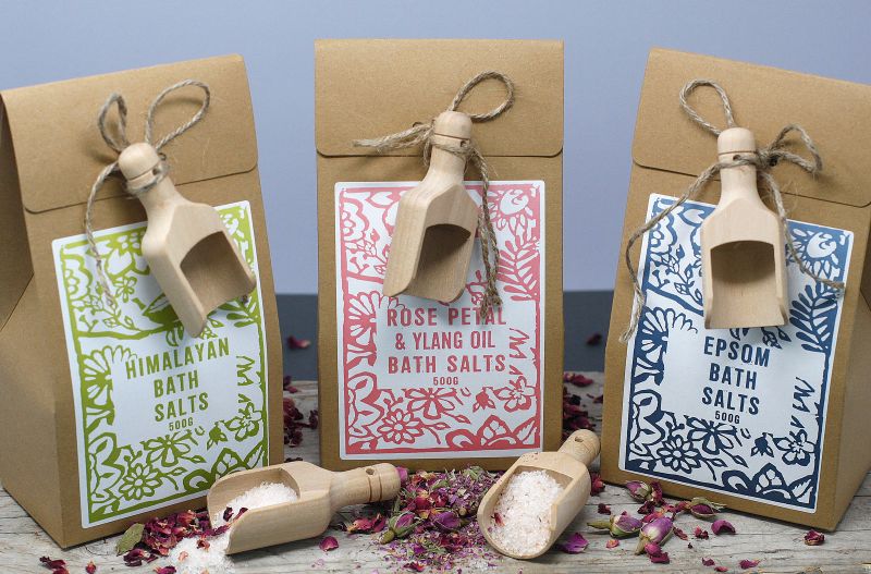 Pack of 3x 500g Bath Salt - Epsom