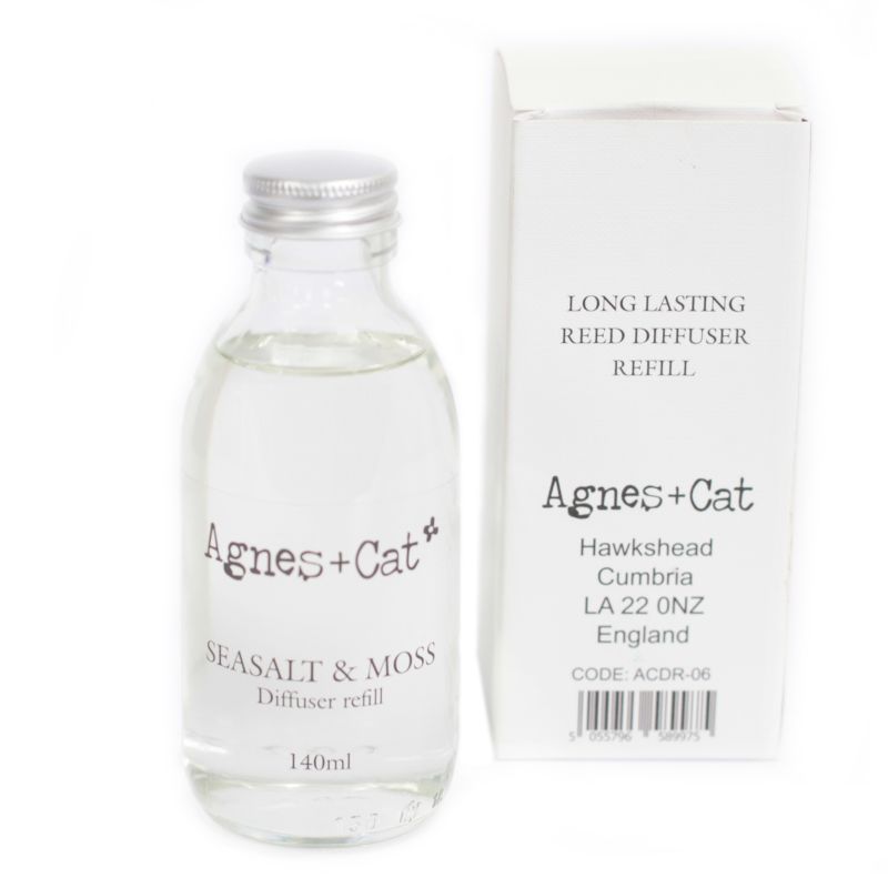 140ml Reed DIffuser Refill - Seasalt and Moss
