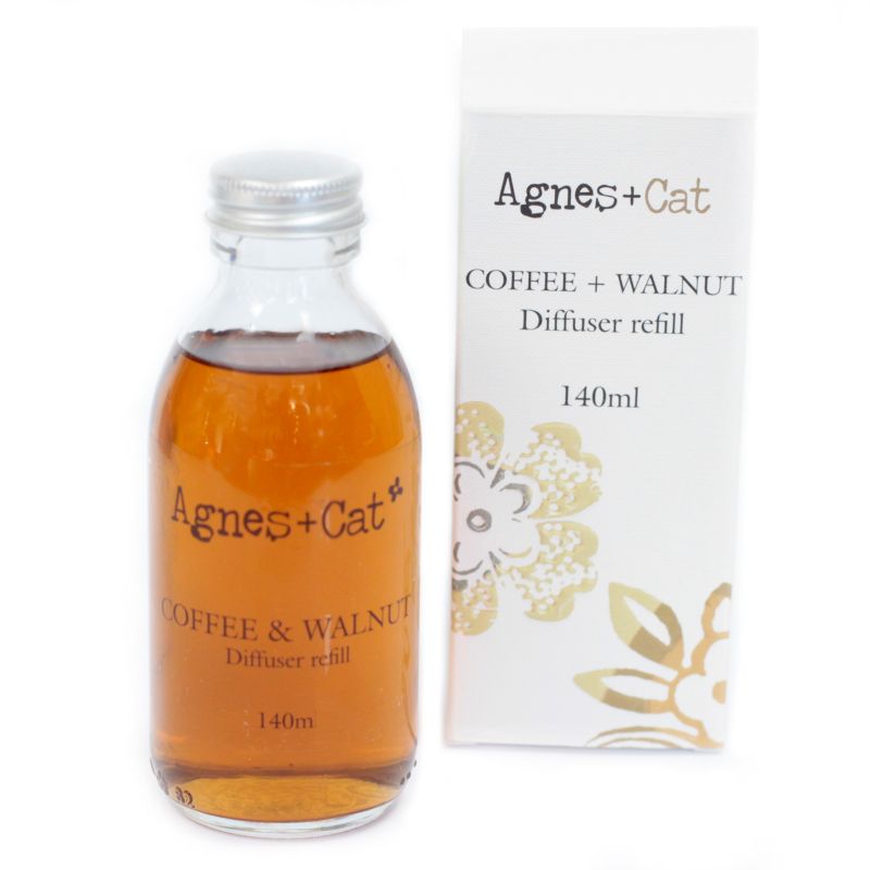 140ml Reed Diffuser Refill - Coffee and Walnut