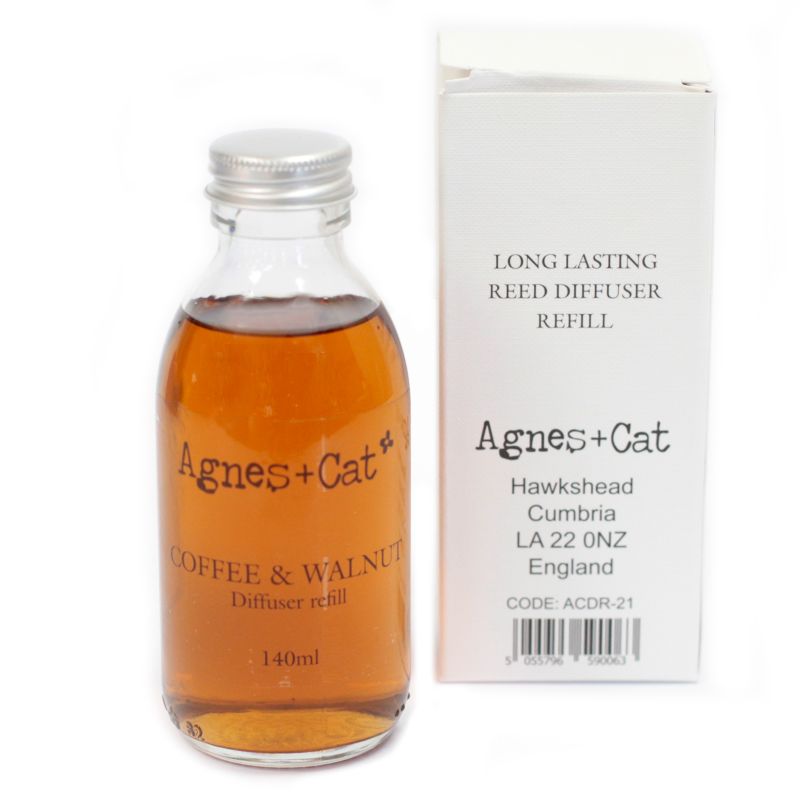 140ml Reed Diffuser Refill - Coffee and Walnut
