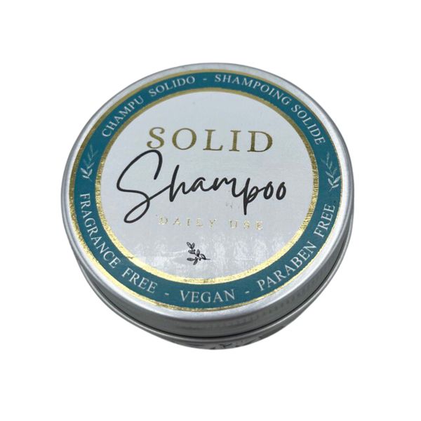70g Solid Artisan shampoo in a tin - Daily use