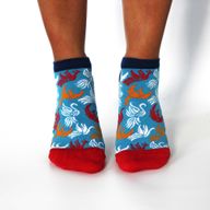 M/L Hop Hare Bamboo Socks Low (41-46) - Hamsa