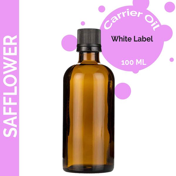 Safflower Base Oil 100ml - White Label
