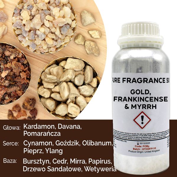 500g Pure FO - Gold, Frankincense & Myrrh