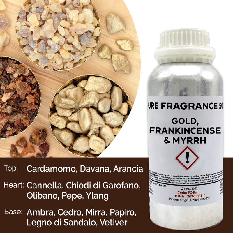 500g Pure FO - Gold, Frankincense & Myrrh