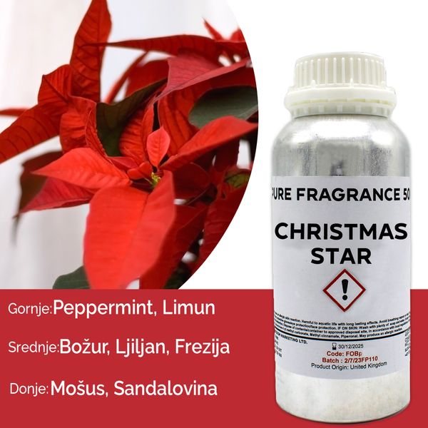 500g Pure FO - Christmas Star