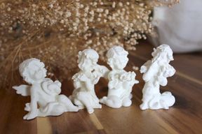 Resin Cherub (Set 4)