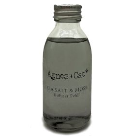 140ml Reed DIffuser Refill - Seasalt and Moss