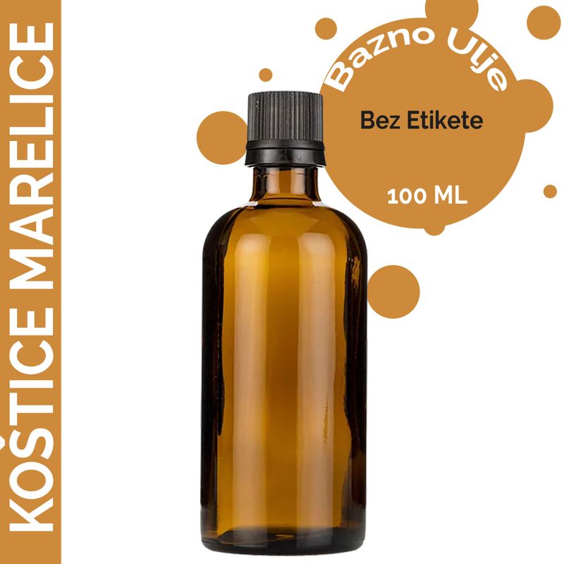 Apricot Kernel  Oil - 100ml - Unlabelled