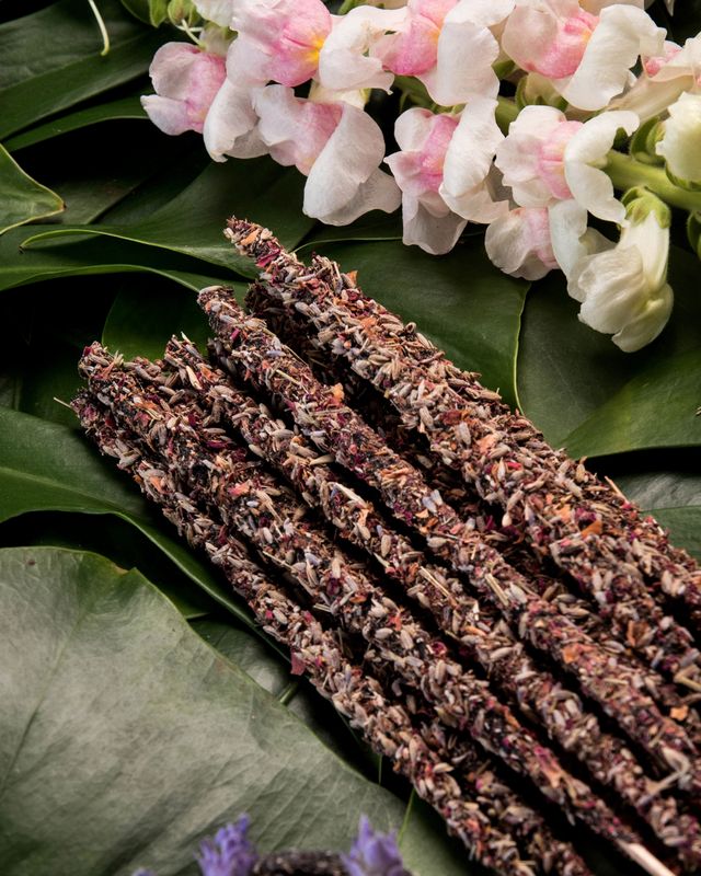 6x Incense Botanical Lavender Roses