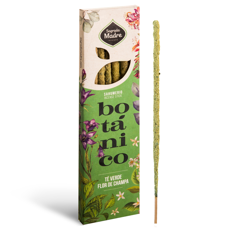 6x Incense Botanical Green Tea - Champa
