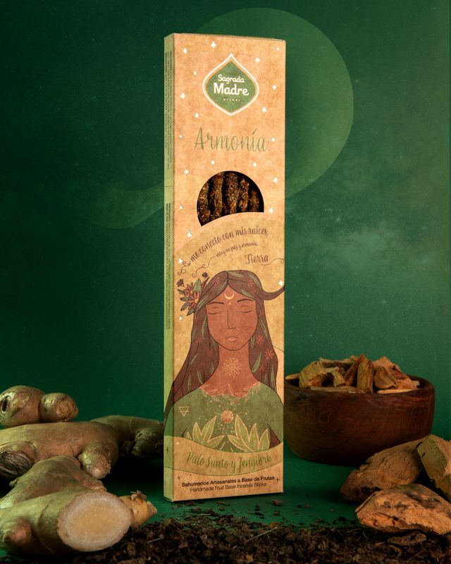 Sagrada Madre Incense 5 Elements Earth - Harmony