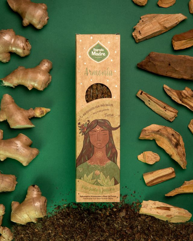 Sagrada Madre Incense 5 Elements Earth - Harmony